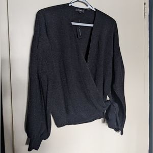 RW&CO ✨Sparkly ✨ Black Sweater L